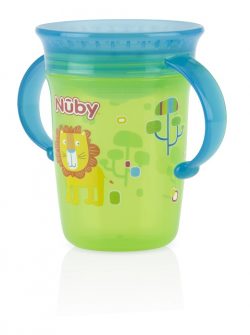 כוס הפלא שאינה נשפכת מבית המותג NUBY, 25 שח במקום 40 שח מחיר הנחה בלעדי בתערוכת בייבילנד, יחצ חול (1)